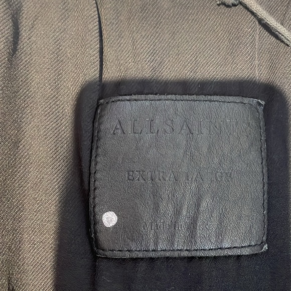 NWT ALLSAINTS leather jacket - Picture 4 of 4